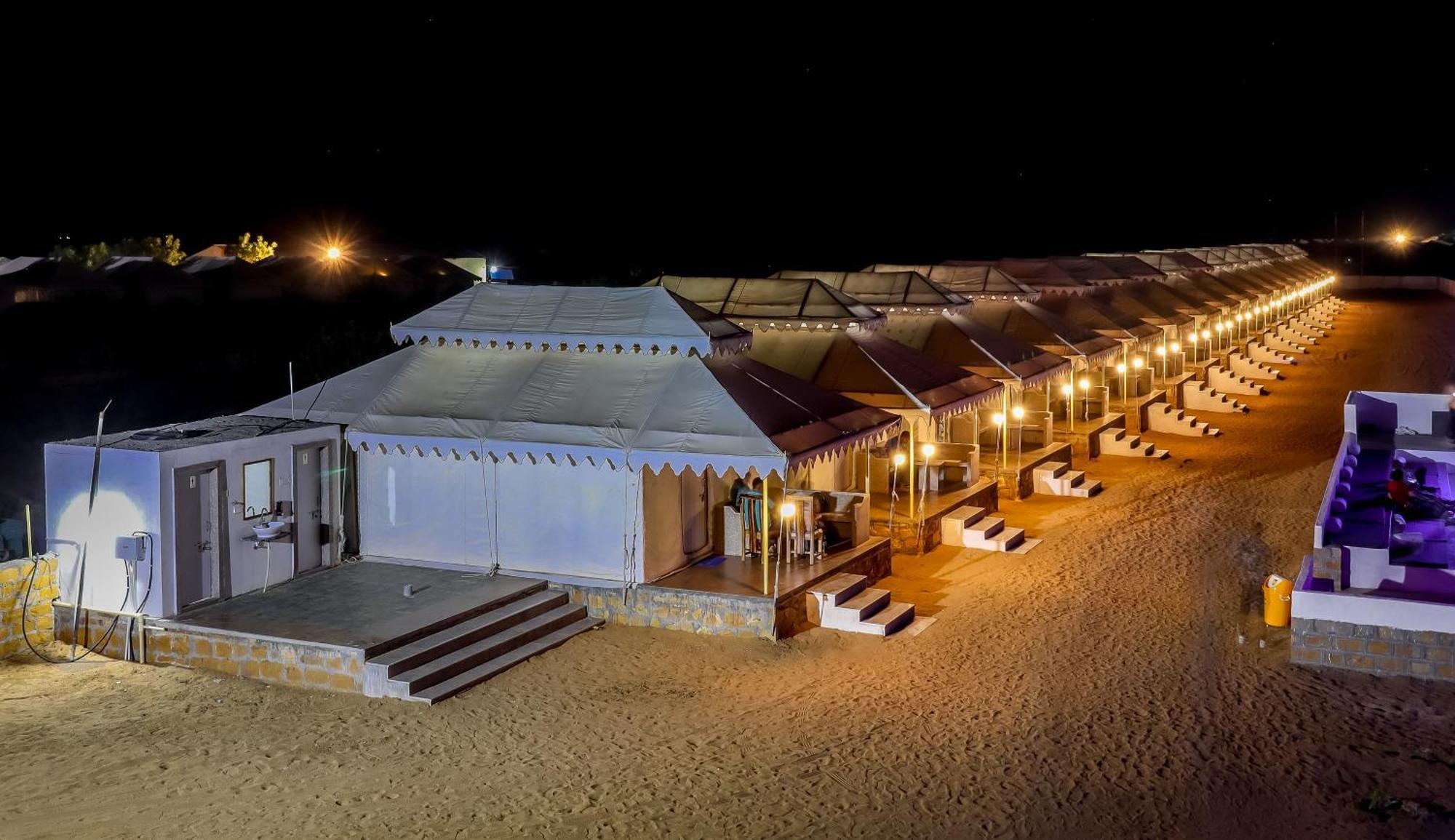 Nk Desert Camp Jaisalmer Sām エクステリア 写真