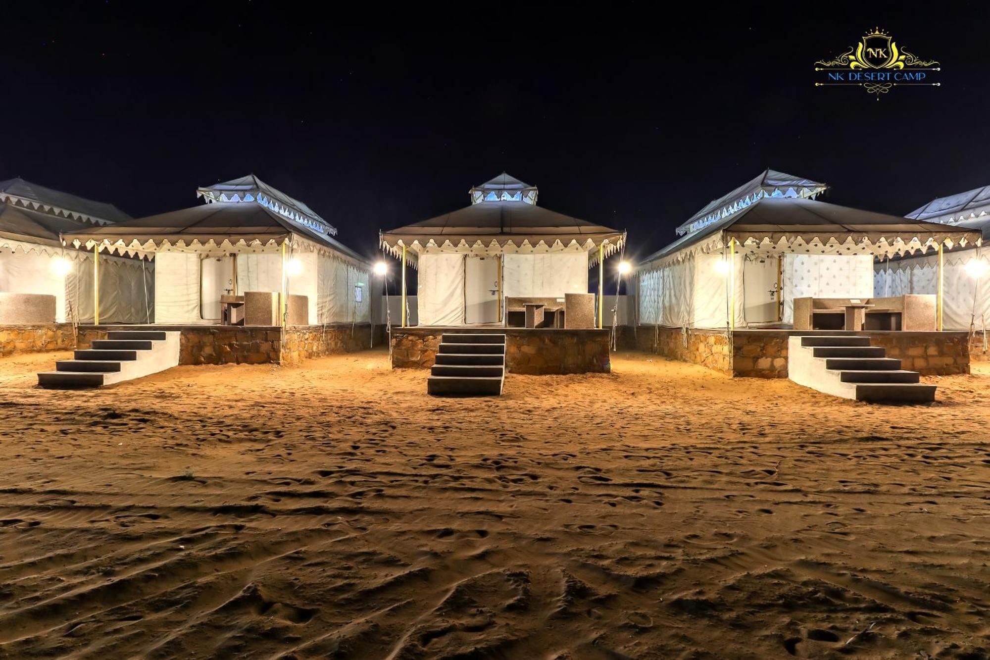 Nk Desert Camp Jaisalmer Sām エクステリア 写真