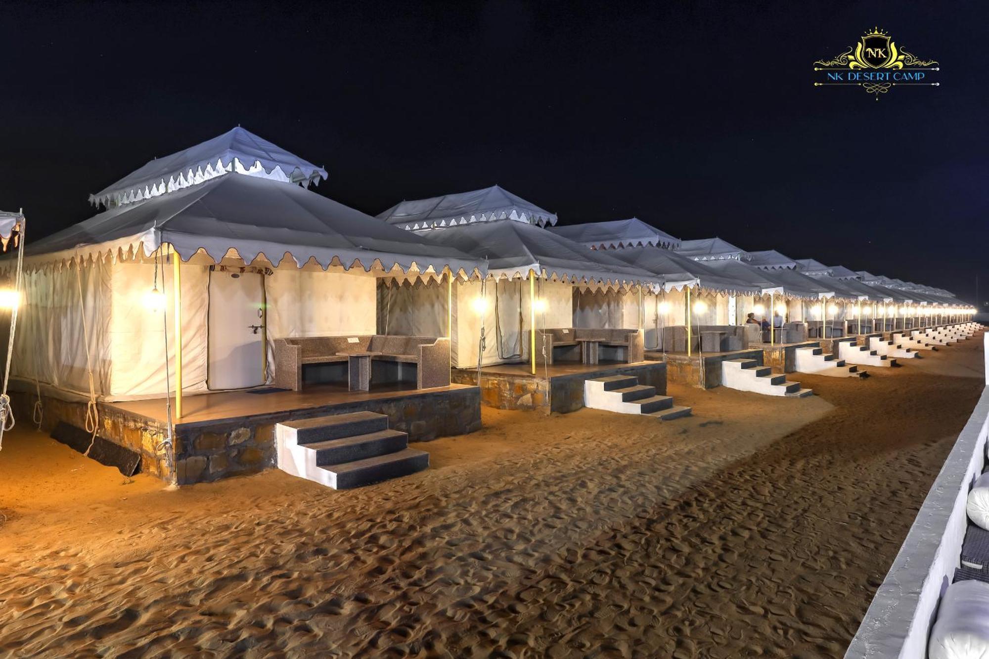 Nk Desert Camp Jaisalmer Sām エクステリア 写真