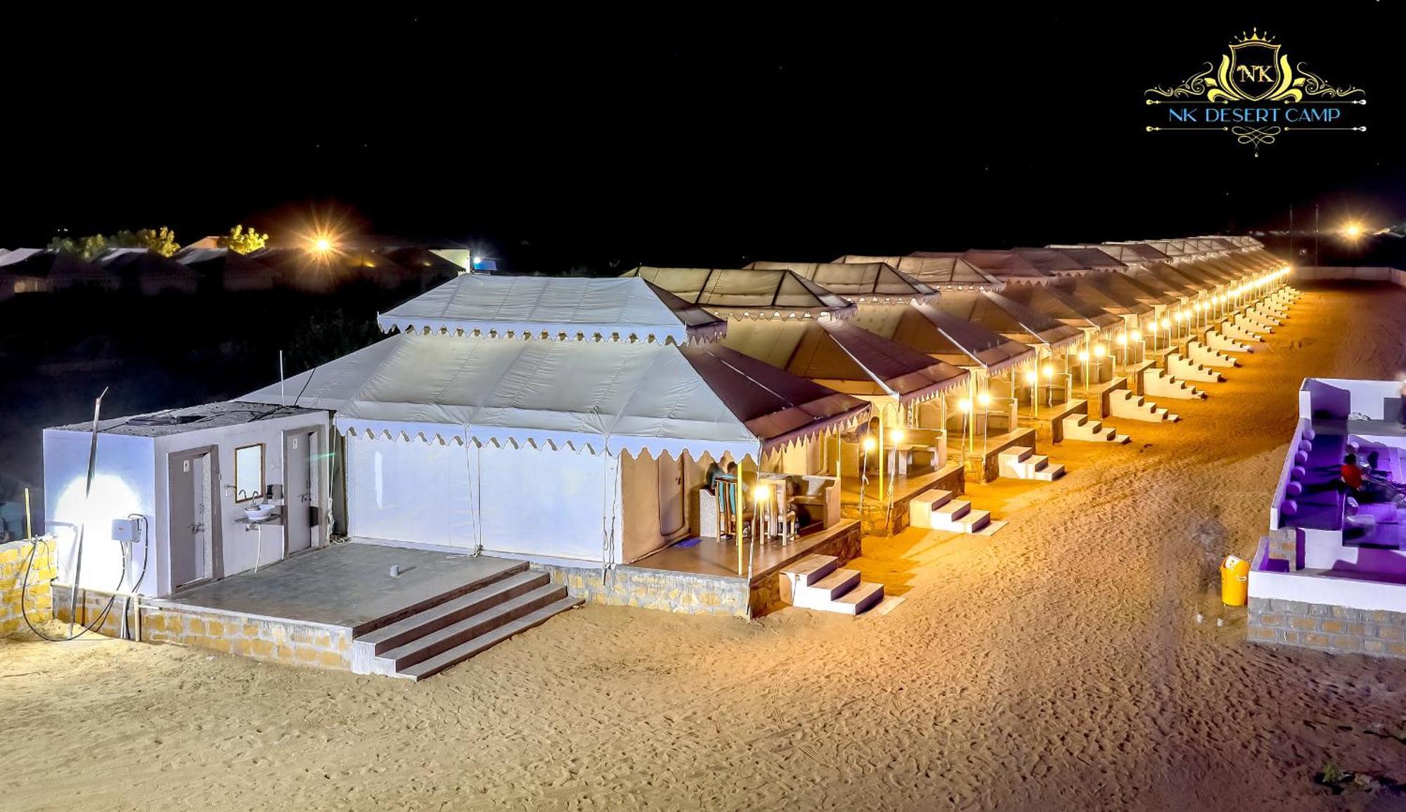Nk Desert Camp Jaisalmer Sām エクステリア 写真